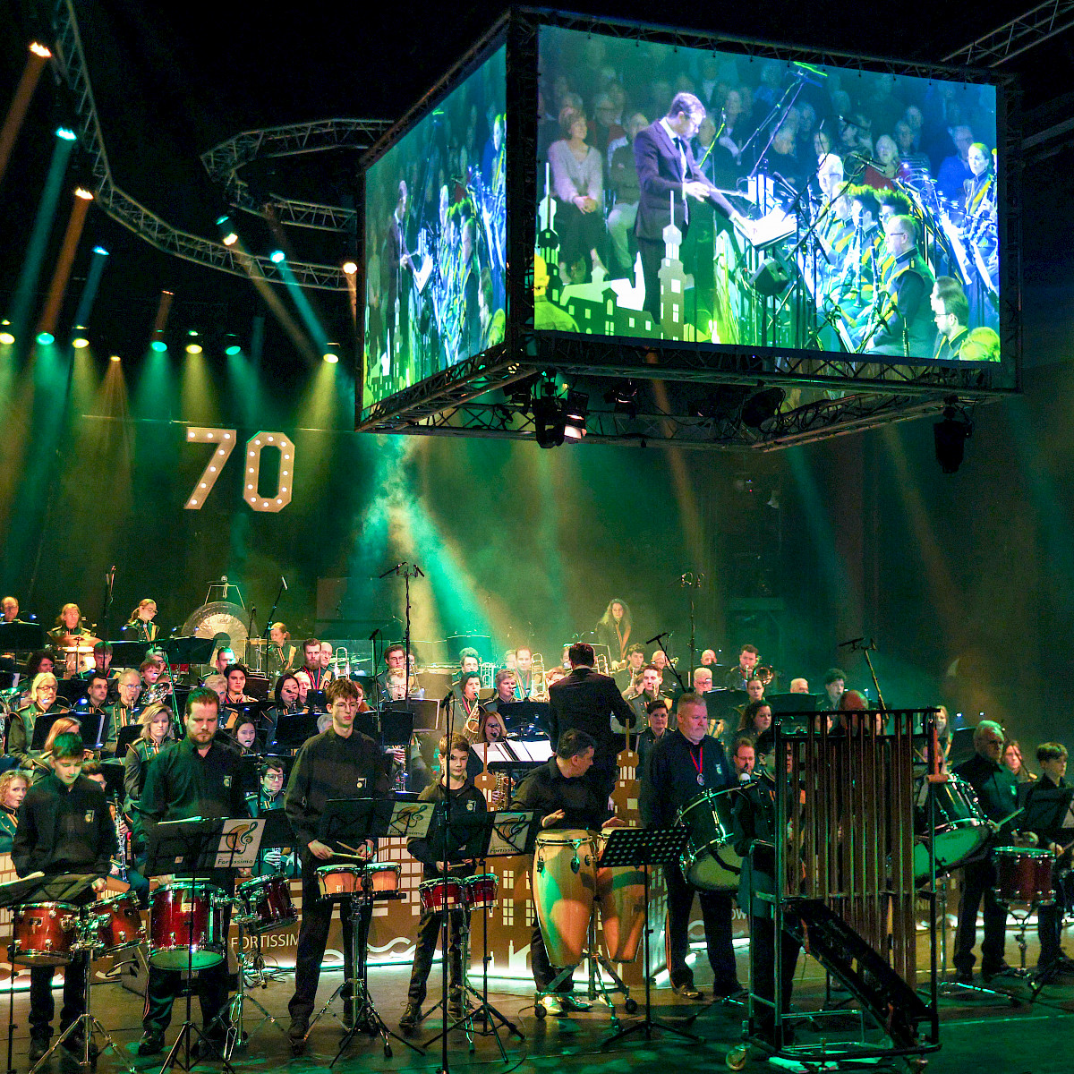 ff-geneete concert, Showorkest Harmonie Fortissimo